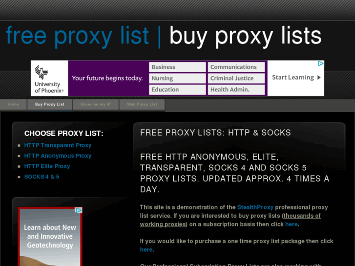 www.free-proxy-lists.com