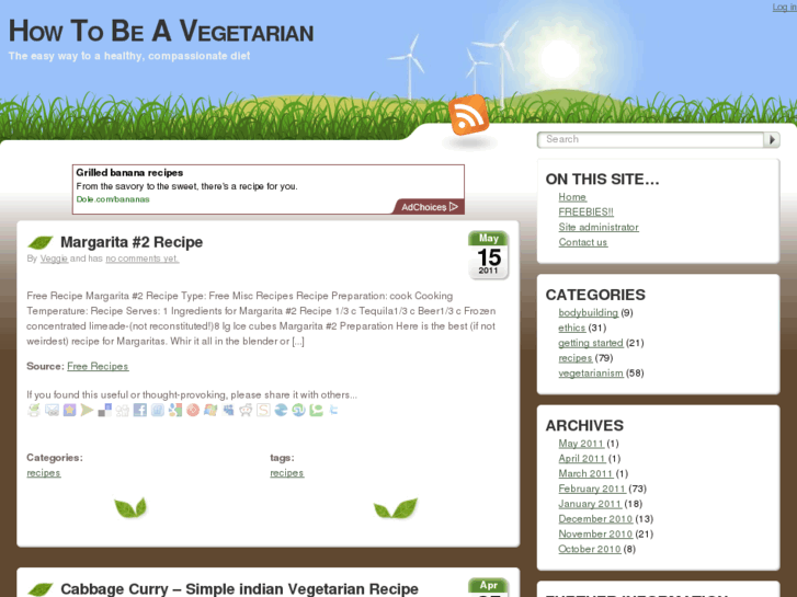 www.how-to-be-a-vegetarian.com