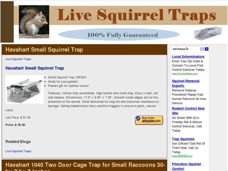 www.livesquirreltraps.com