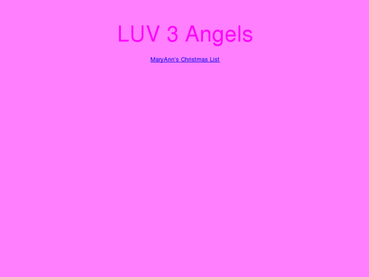 www.luv3angels.com