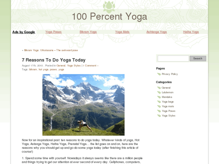 www.100percentyoga.com