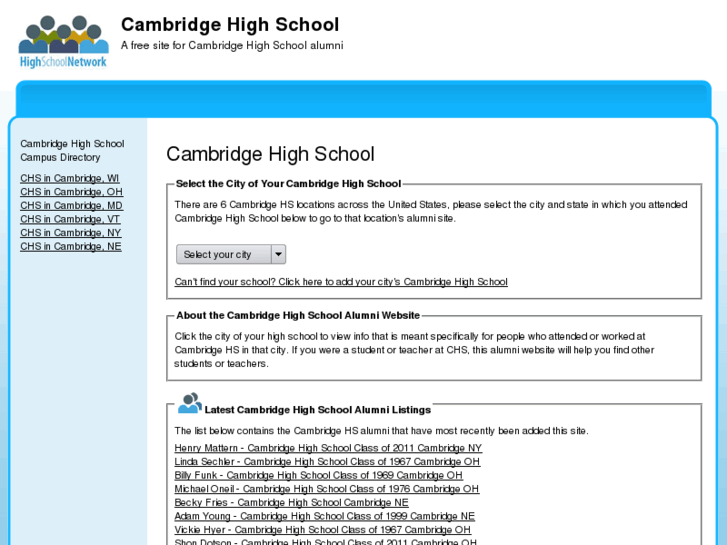 www.cambridgehighschool.org