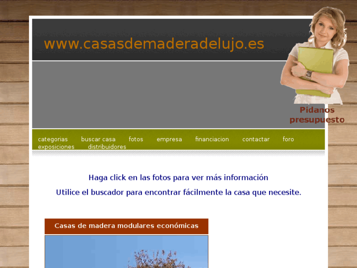 www.casasdemaderadelujo.es