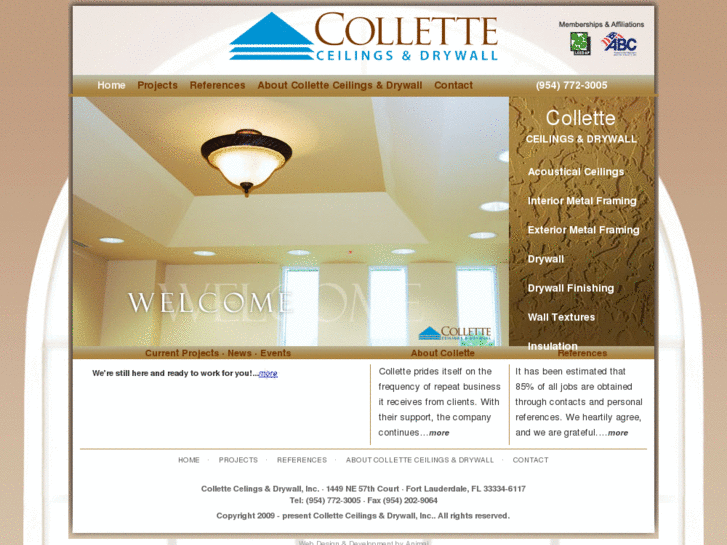 www.colletteceilingsanddrywall.com