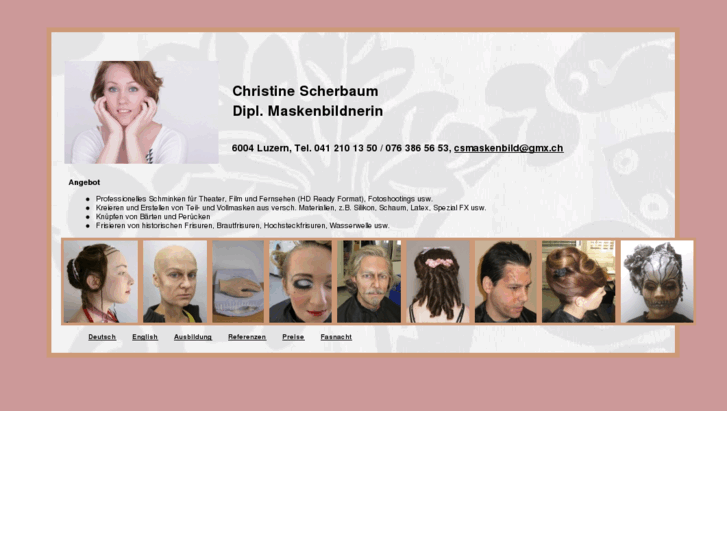 www.diemaskenbildnerin.com