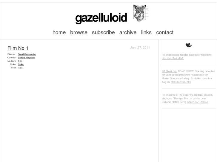 www.gazelluloid.com