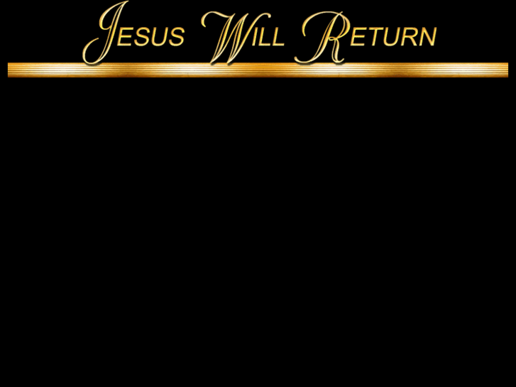 www.jesuswillreturn.com