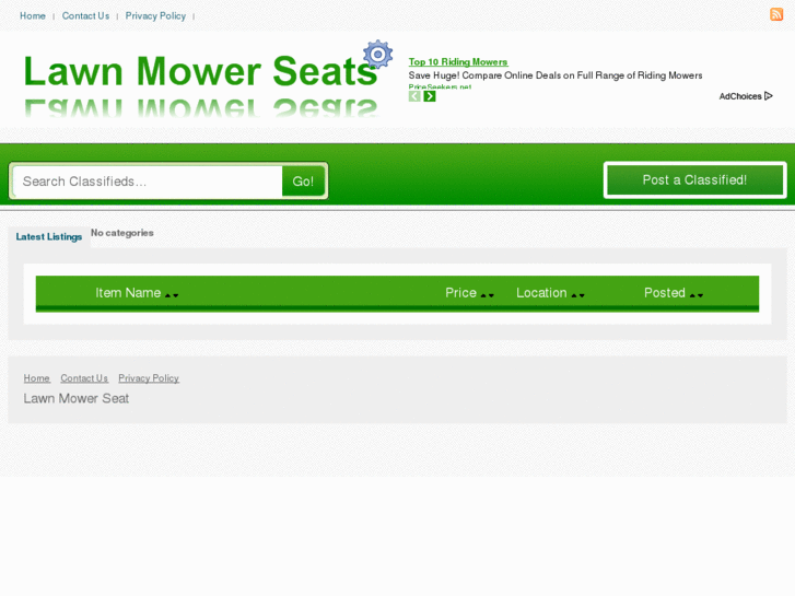 www.lawnmowerseat.com