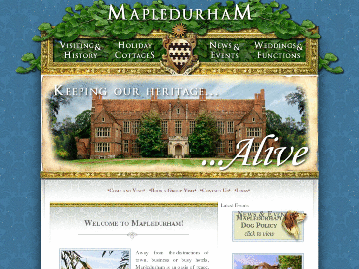 www.mapledurham.co.uk