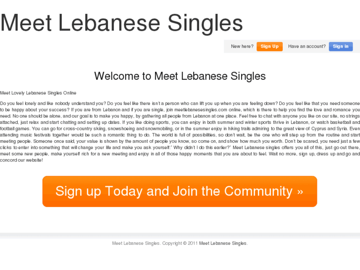 www.meetlebanesesingles.com