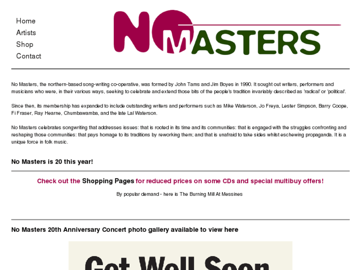 www.nomasters.co.uk