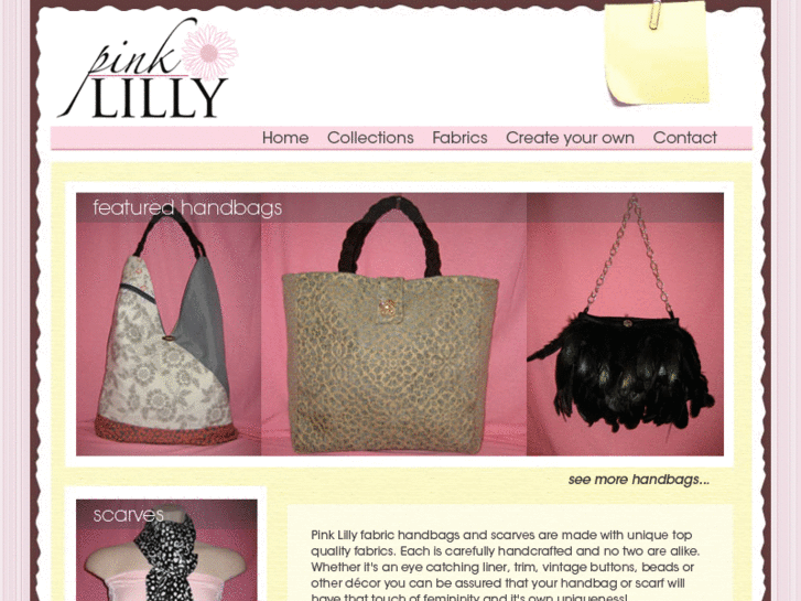 www.pinklillyhandbags.com