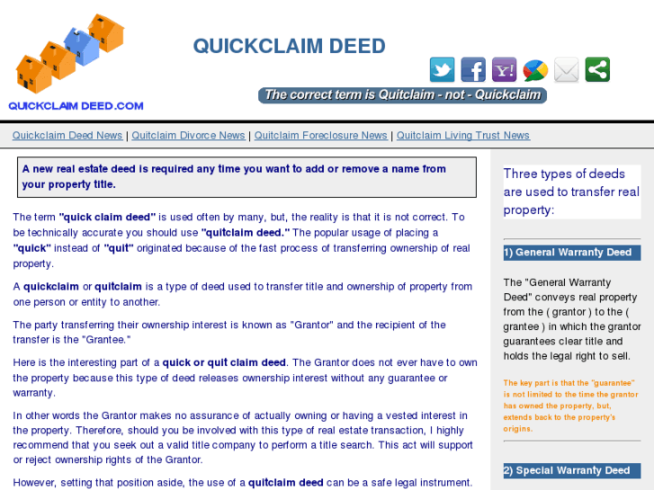 www.quickclaimdeed.com