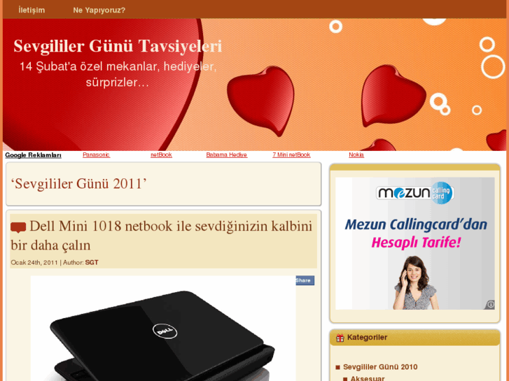 www.sevgililergunutavsiyeleri.com