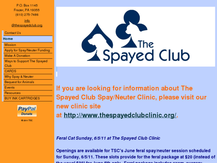 www.thespayedclub.com