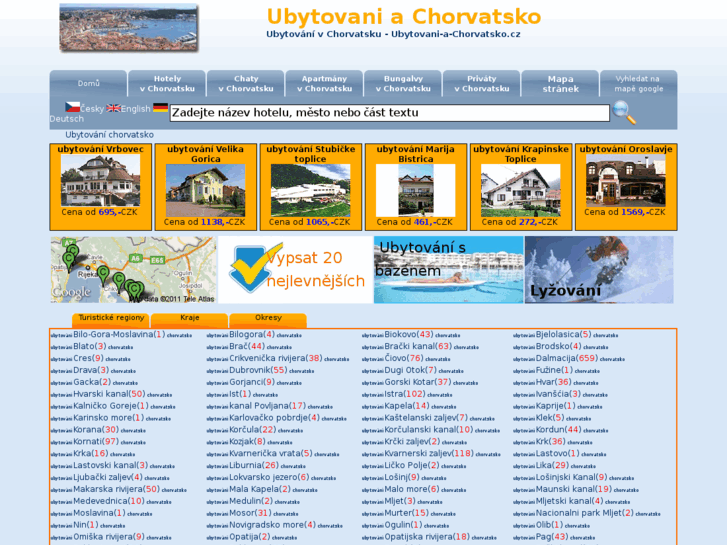 www.ubytovani-a-chorvatsko.cz