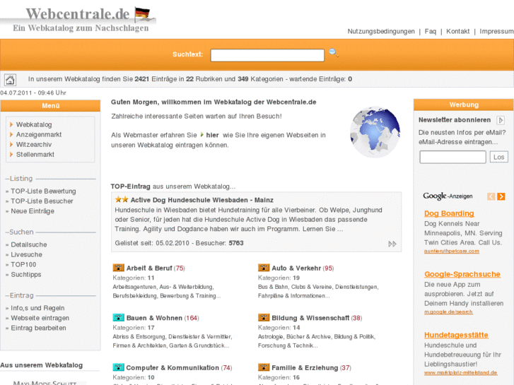 www.webcentrale.de