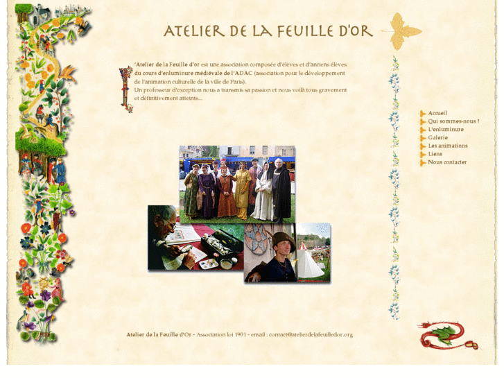 www.atelierdelafeuilledor.org