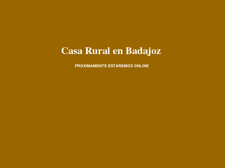 www.casaruralenbadajoz.com