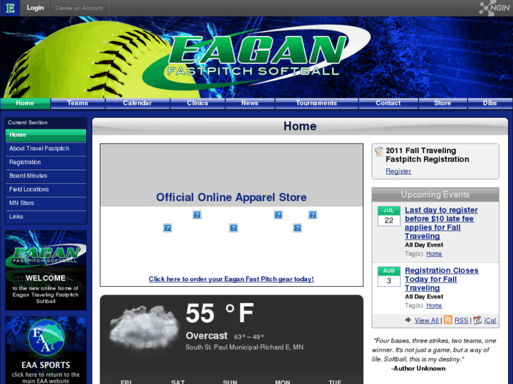 www.eaganfastpitch.org