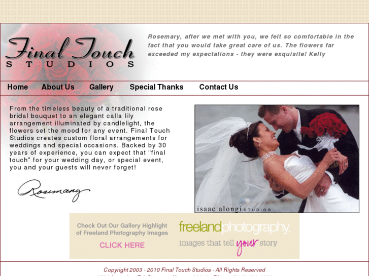 www.finaltouchstudios.net