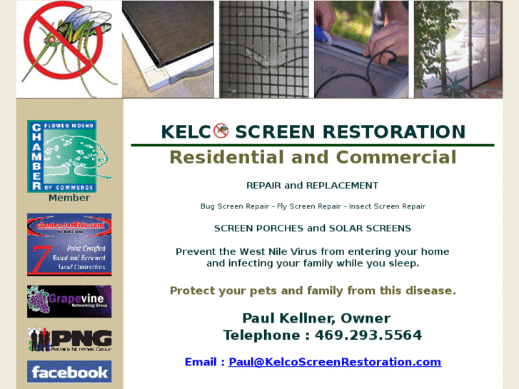 www.kelcoscreenrestoration.com