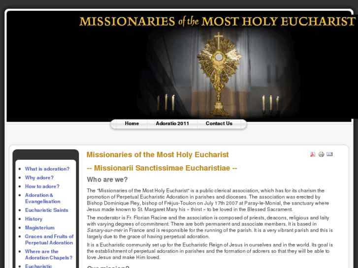 www.mostholyeucharist.net