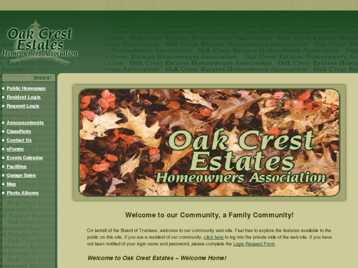 www.oakcrestestateshoa.com