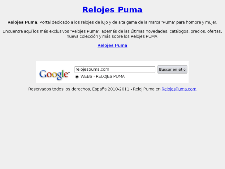 www.relojespuma.com