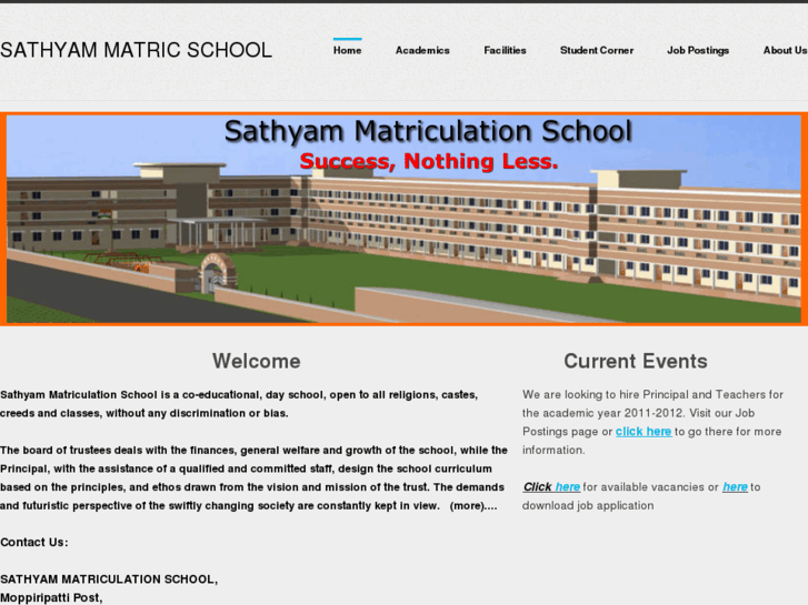 www.sathyammatricschool.com