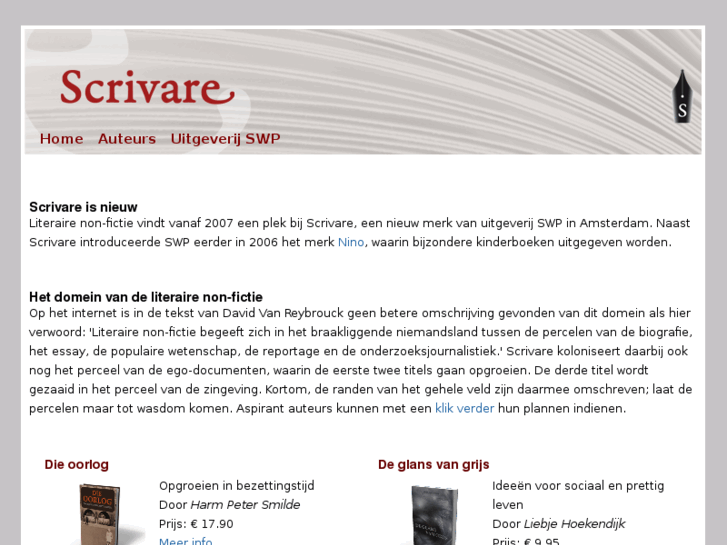 www.scrivare.nl