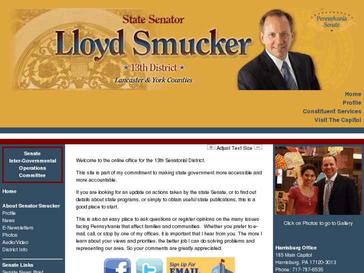 www.senatorsmucker.com