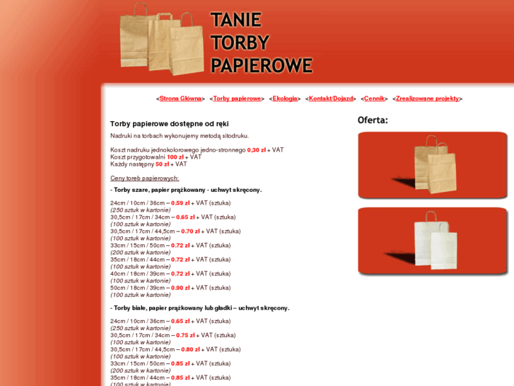 www.tanietorbypapierowe.pl