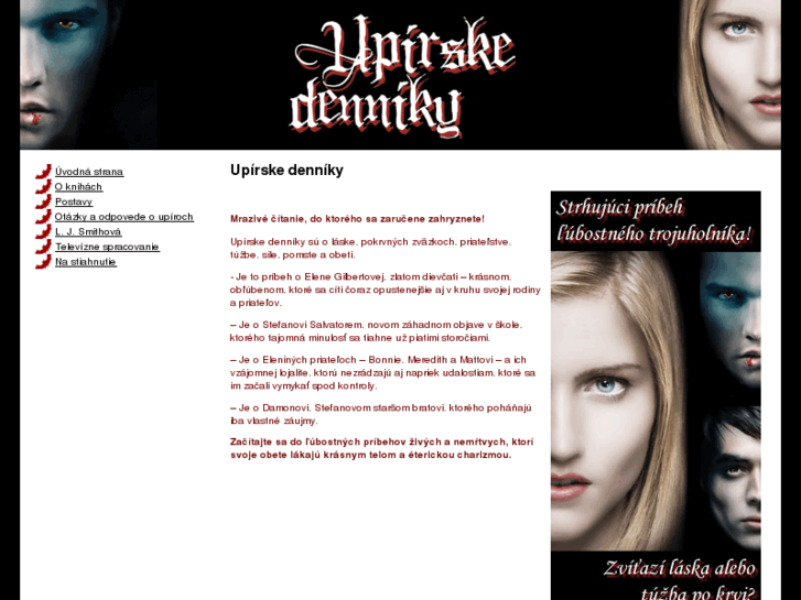 www.upirske-denniky.sk