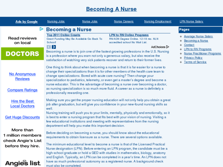www.becoming-a-nurse.com