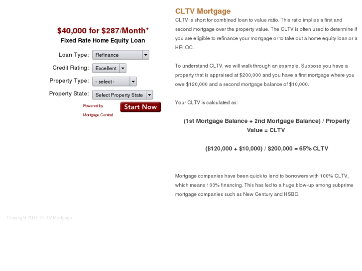 www.cltvmortgage.com