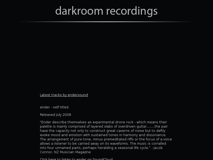 www.darkroomrecordings.com