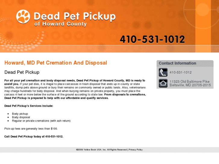 www.deadpetpickup.com