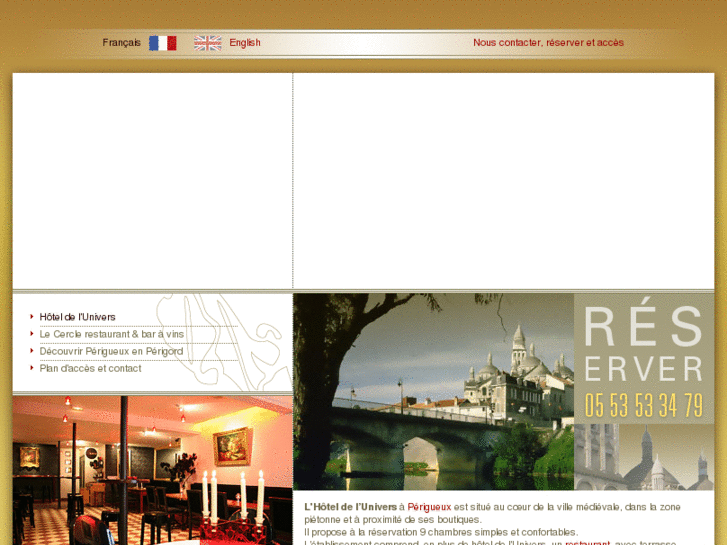 www.hotelrestaurantlunivers.com