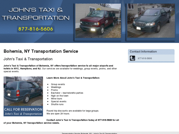 www.johnstaxiandtransportation.com