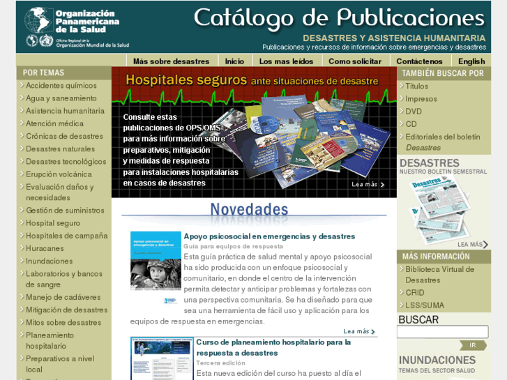 www.publicacionesdedesastres.com