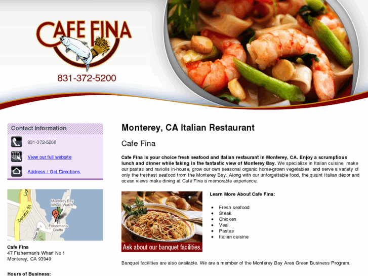 www.restaurantmontereycafefina.com