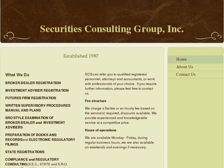 www.securitiesconsultinggroup.com