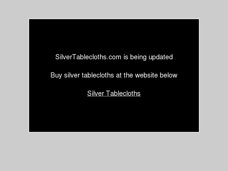 www.silvertablecloths.com