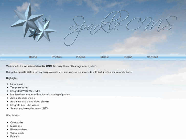 www.sparkle-cms.com