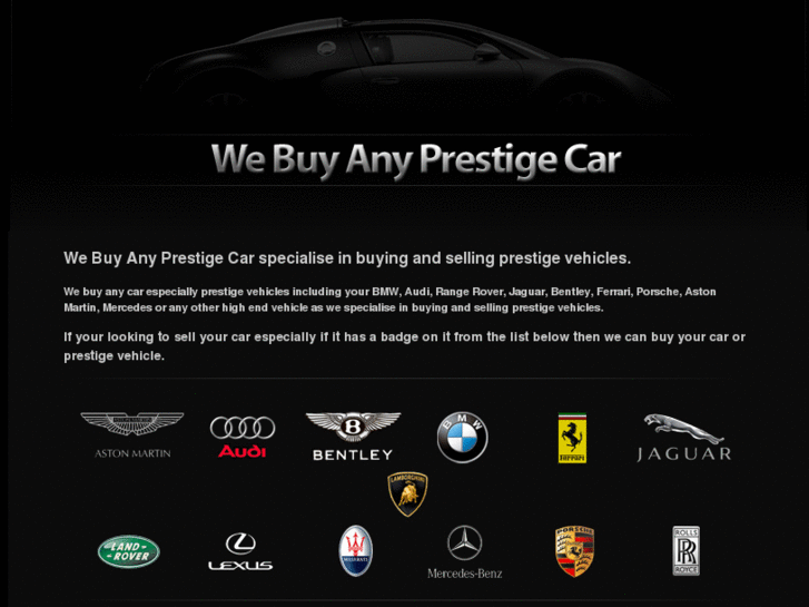 www.webuyanyprestigecar.com