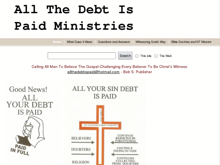 www.allthedebtispaid.net