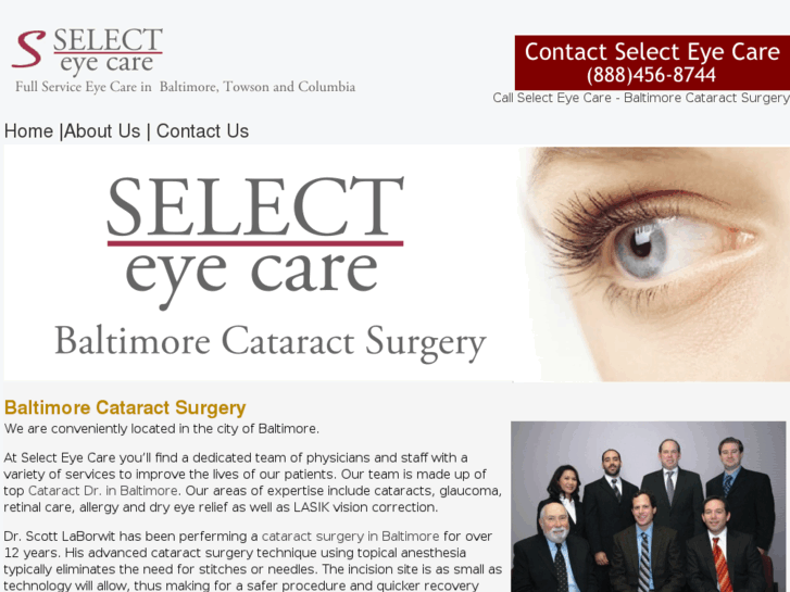 www.baltimorecataractsurgery.net