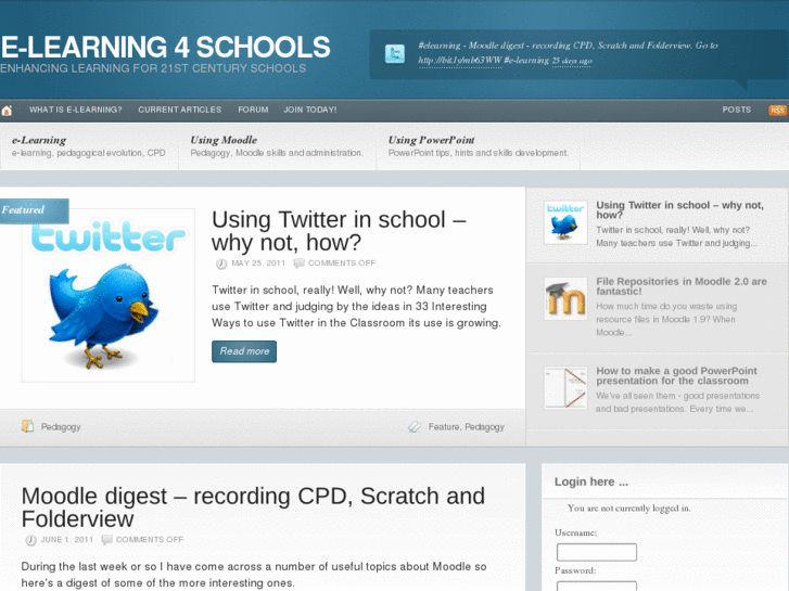 www.e-learning4schools.net