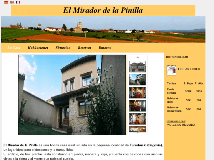 www.elmiradordelapinilla.com